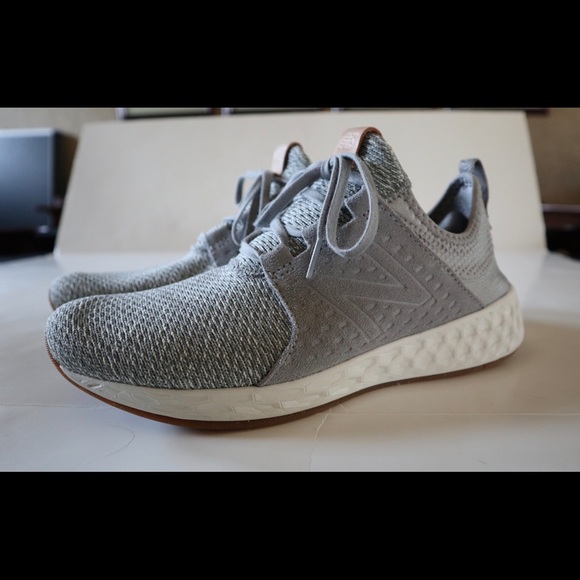 grey new balance fresh foam cruz